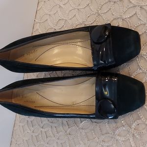 Kate Spade Black Leather/ Suede Pumps, Size 7B